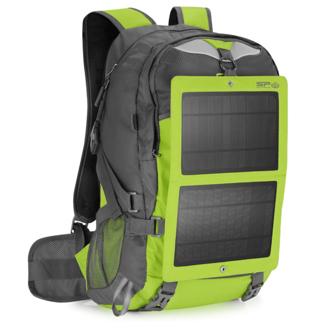 MOUNTAIN SOLAR - Plecak turystyczny z panelem solarnym